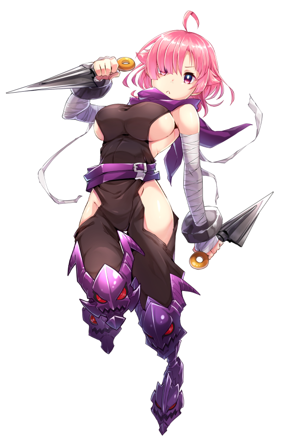shinobi and momochi momo (indie virtual youtuber and 1 more) drawn by manmaru_tamago