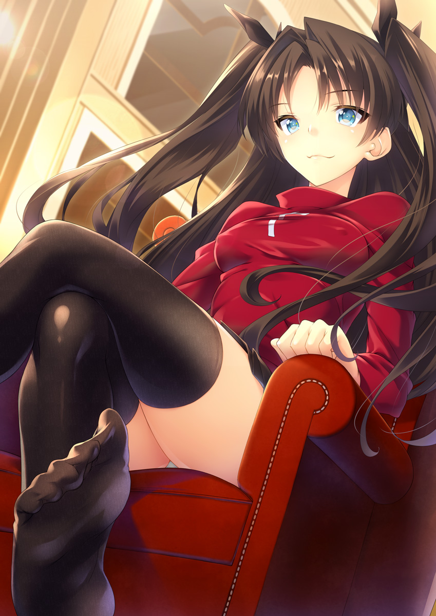 tohsaka rin (fate and 1 more) drawn by kanata_(kanata_onion)