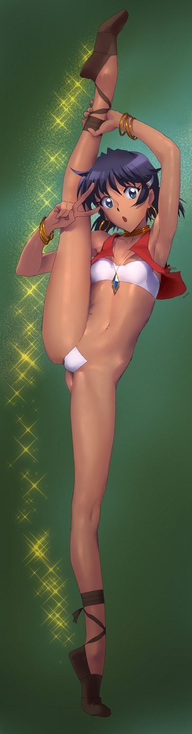 nadia la arwall (fushigi no umi no nadia) drawn by nadeara_bukichi