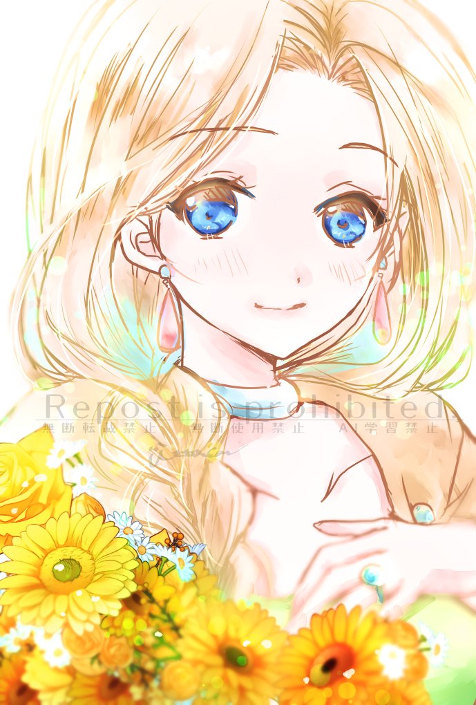 bianca (dragon quest and 1 more) drawn by itto_can