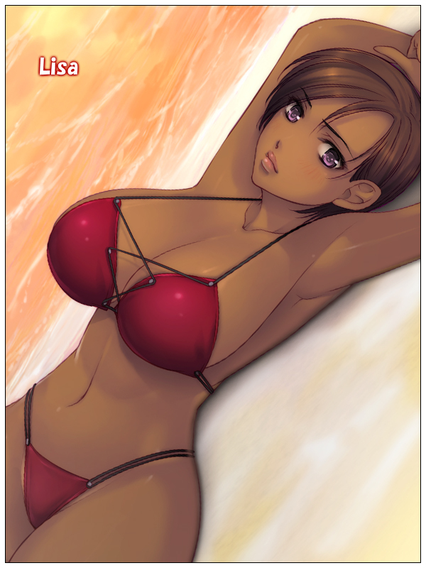 lisa hamilton (dead or alive) drawn by yoko_juusuke