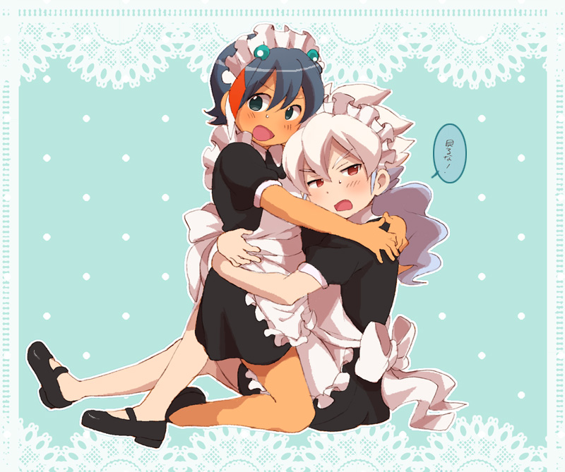 hakuryuu and shuu (inazuma eleven and 1 more) drawn by inehineko