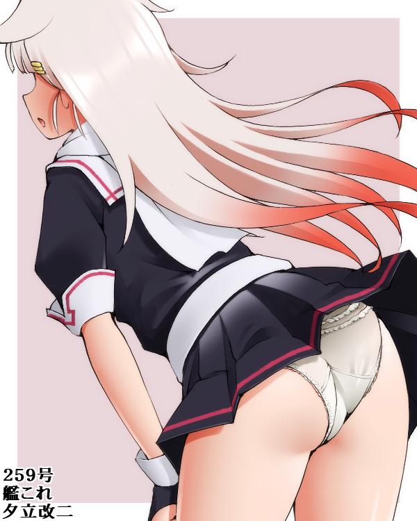 yuudachi and yuudachi kai ni (kantai collection) drawn by dr_rex