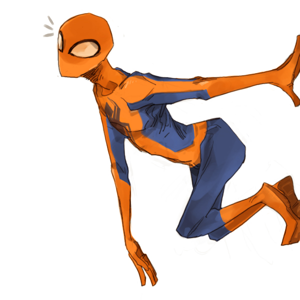 spider-man (marvel and 1 more) drawn by 22_(tak_ja)