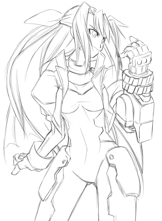ginga nakajima and revolver knuckle (lyrical nanoha and 1 more)
