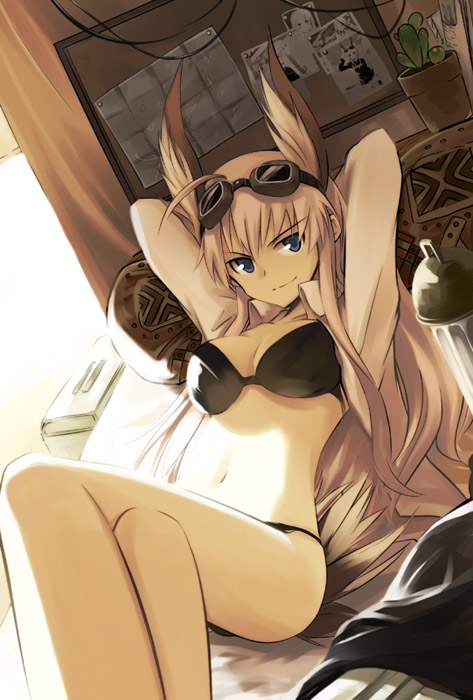 hanna-justina marseille (world witches series and 1 more) drawn by tsuchii_(ramakifrau)