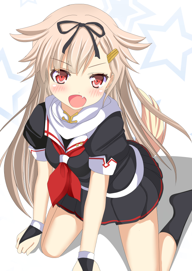 yuudachi and yuudachi kai ni (kantai collection) drawn by aruka_(alka_p1)