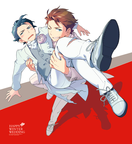 kousaka kyousuke and akagi kouhei (ore no imouto ga konna ni kawaii wake ga nai) drawn by jumping_dogeza