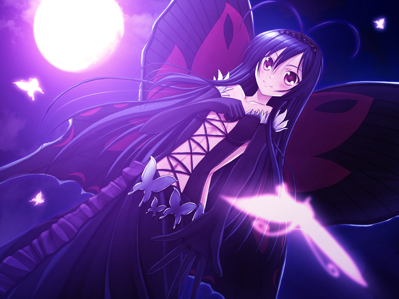 kuroyukihime (accel world) drawn by hatomura_(tareneko_club)