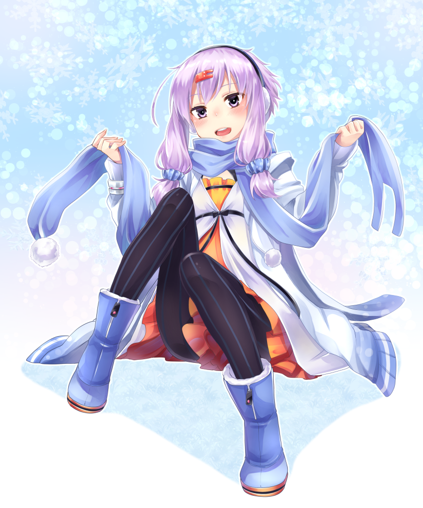 yuzuki yukari and okhotsk yukari (vocaloid and 1 more) drawn by manmaru_tamago