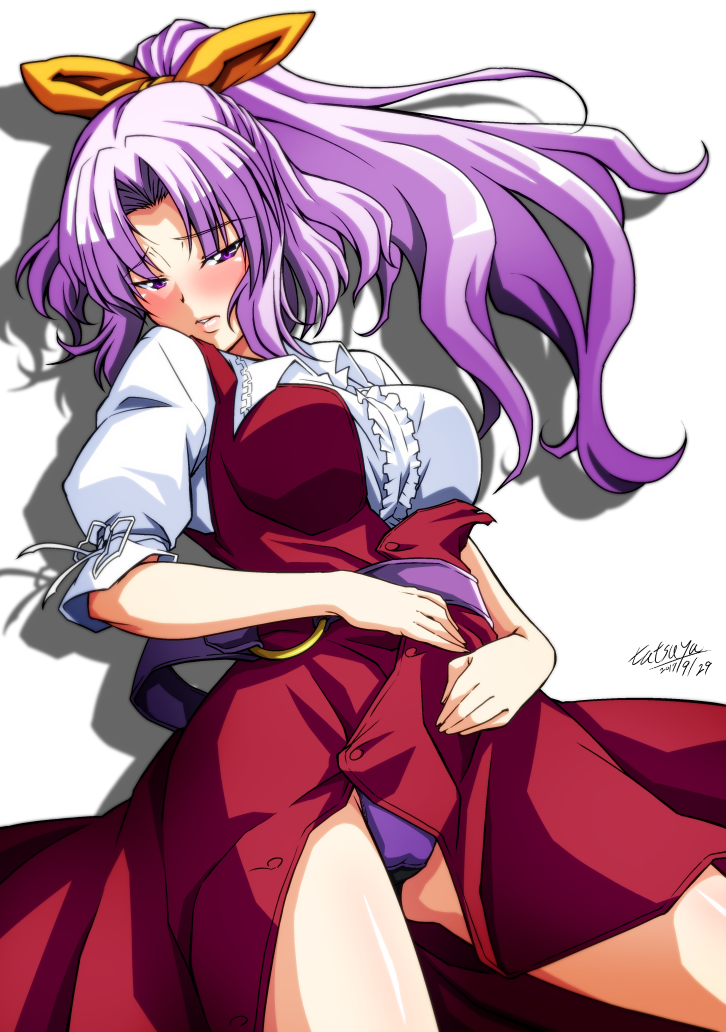 watatsuki no yorihime (touhou) drawn by tatsuya_(guild_plus)