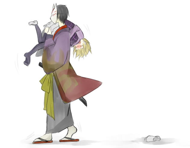 urotsuki and yukata (yume 2kki) drawn by nemuru_(nahunahu)