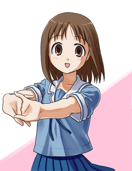kasuga ayumu (azumanga daioh) drawn by shiwashiwa_no_kinchakubukuru