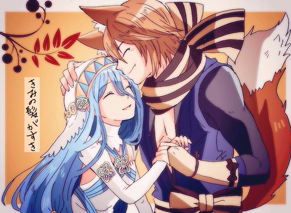 azura and kaden (fire emblem and 1 more) drawn by kiriya_(552260)