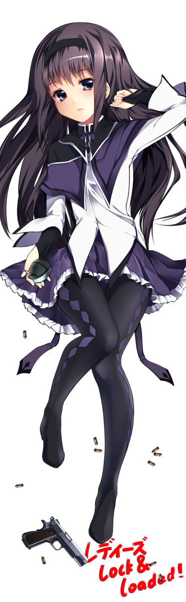 akemi homura (mahou shoujo madoka magica) drawn by cofepig