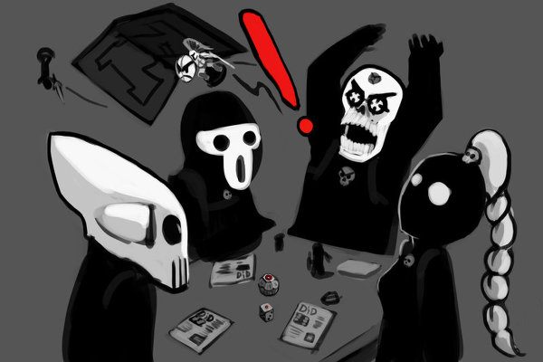 eversor assassin, callidus assassin, vindicare assassin, and culexus assassin (warhammer 40k) drawn by cross_(guncross)