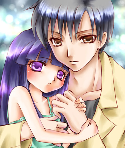 furude rika and akasaka mamoru (higurashi no naku koro ni)