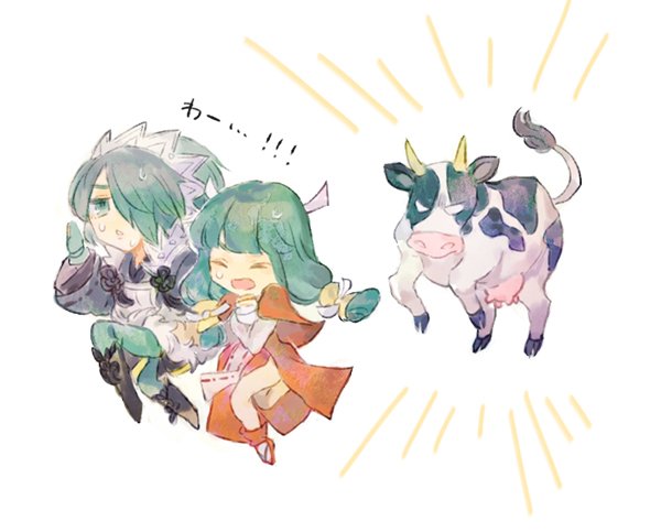 setsuna and mitama (fire emblem and 1 more) drawn by shourou_kanna