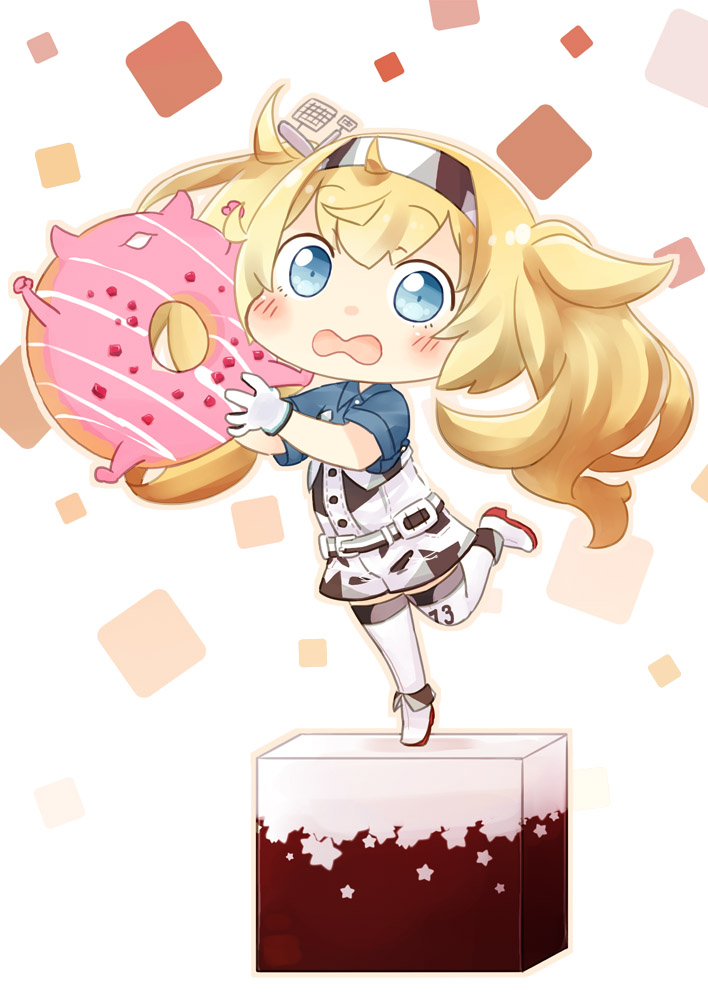gambier bay and enemy lifebuoy (kantai collection) drawn by hinata_yuu