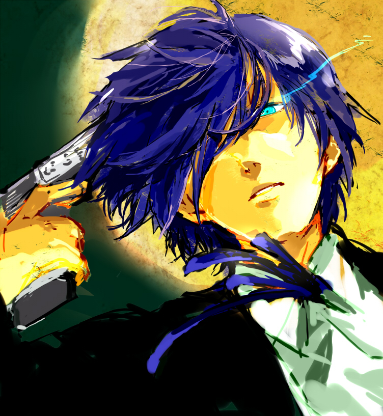 yuuki makoto (persona and 1 more) drawn by siroco