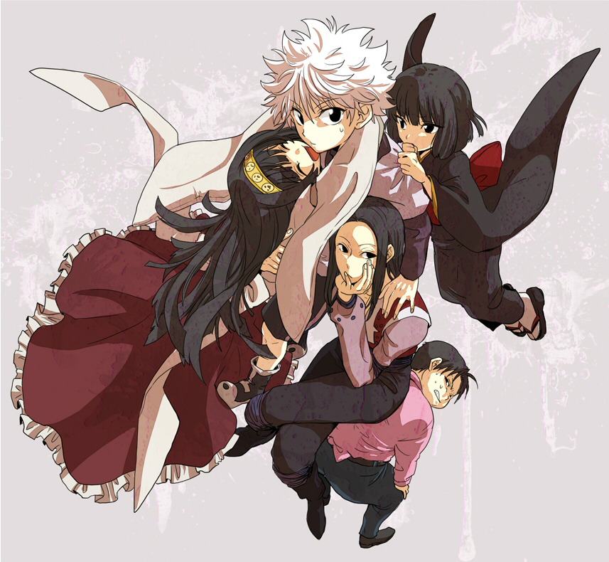 Killua Zoldyck Alluka Zoldyck Illumi Zoldyck Kalluto Zoldyck And Milluki Zoldyck Hunter X Hunter Drawn By Tsukasa Mooncry Danbooru