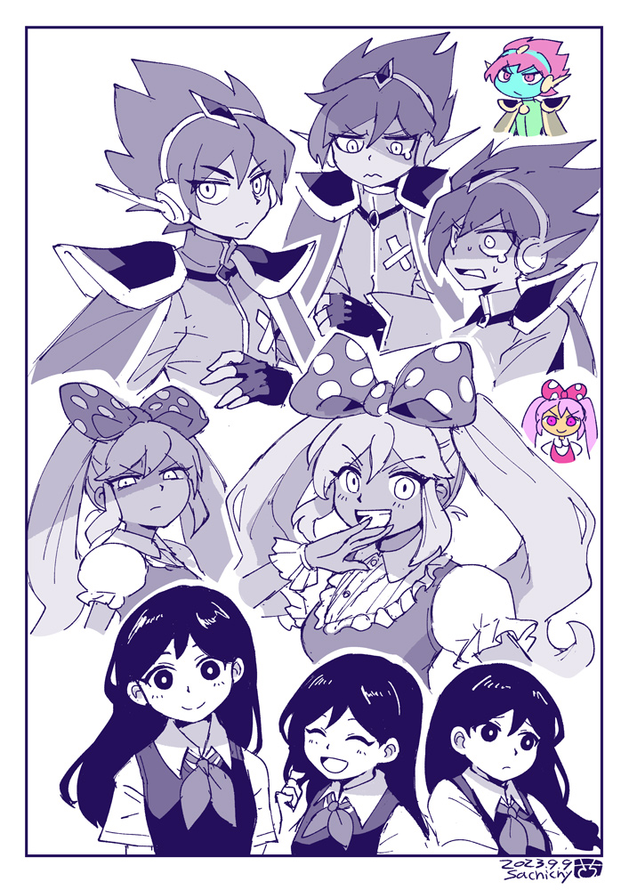 mari, sweetheart, and captain spaceboy (omori) drawn by aizawa_sachi