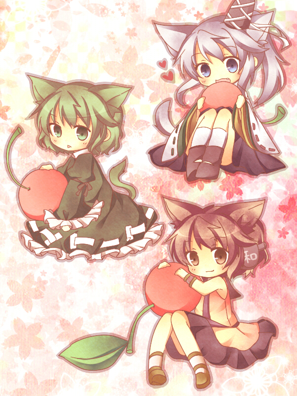 toyosatomimi no miko, mononobe no futo, and soga no tojiko (touhou) drawn by kureha_goya