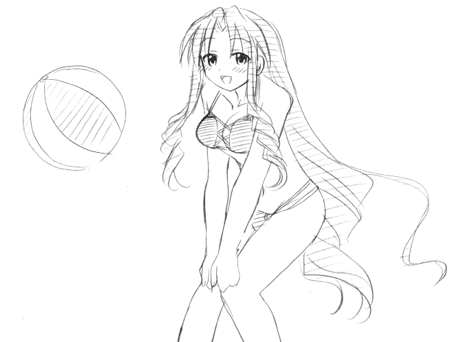 naba chizuru (mahou sensei negima!) drawn by yuuma_(omaeno_meinichi)