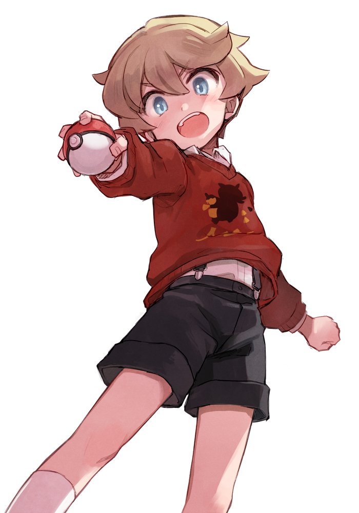 youngster (pokemon and 1 more) drawn by soto