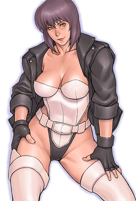 kusanagi motoko (ghost in the shell and 1 more) drawn by takasugi_kou