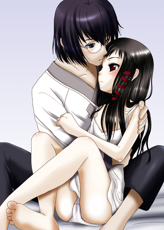jakuri and chroah vatel (ar tonelico and 1 more) drawn by inumori_sayaka