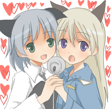 sanya v. litvyak and eila ilmatar juutilainen (world witches series and 1 more) drawn by ichihashi