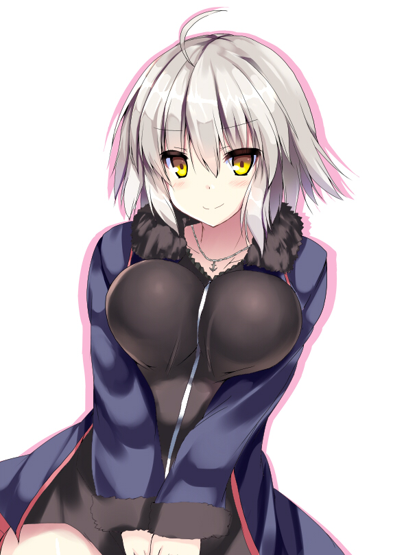 jeanne d'arc alter (fate and 1 more) drawn by ryokushiki_(midori-ya)