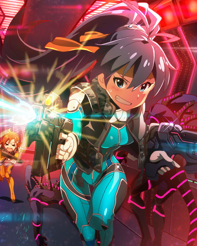 ganaha hibiki and yabuki kana (idolmaster and 1 more)