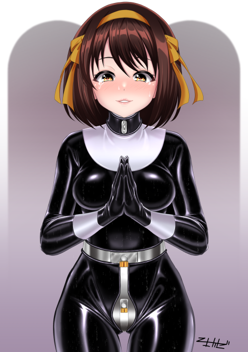 suzumiya haruhi (suzumiya haruhi no yuuutsu) drawn by yukimaru_(yukimaru_0721)