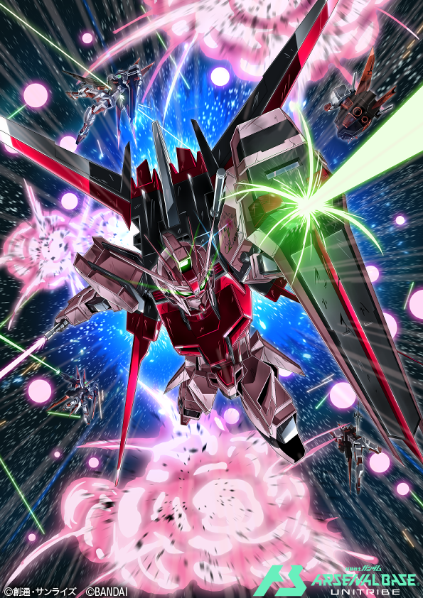 strike rouge, m1 astray, and aile strike rouge (gundam and 2 more) drawn by shimashun