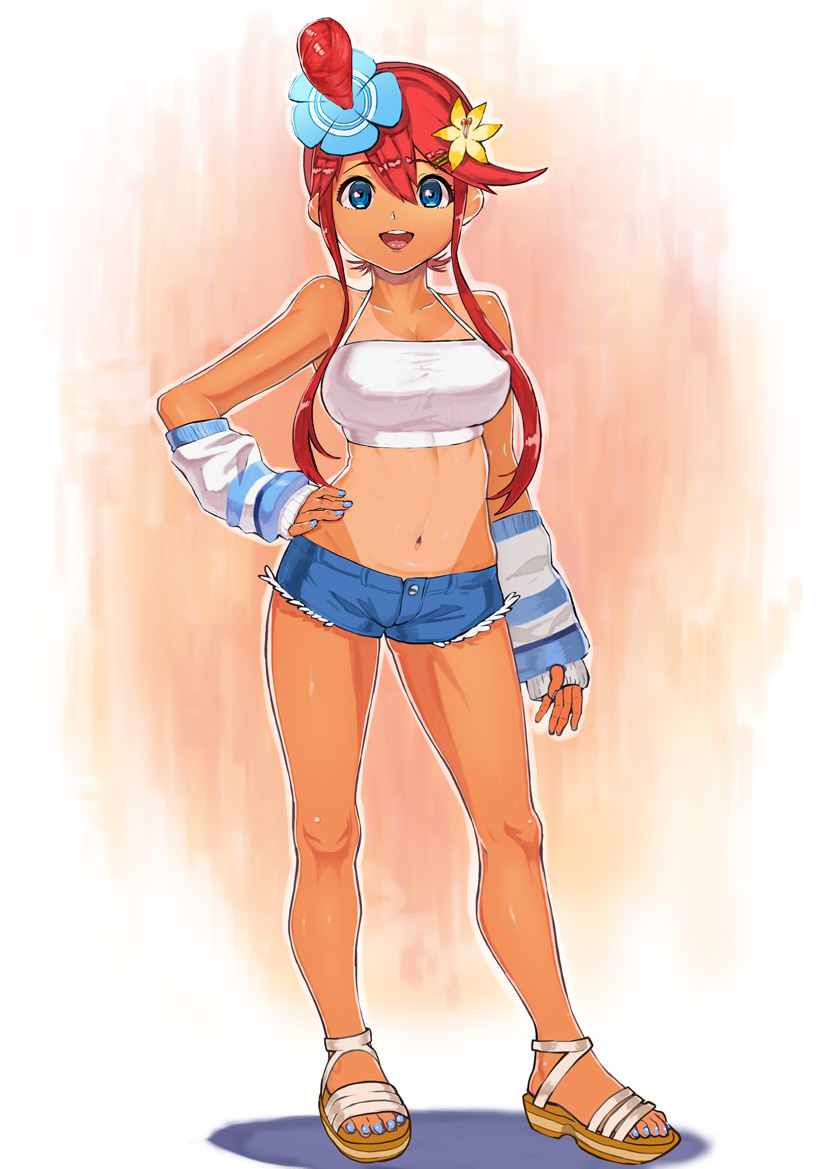 skyla (pokemon and 2 more) drawn by toranoe