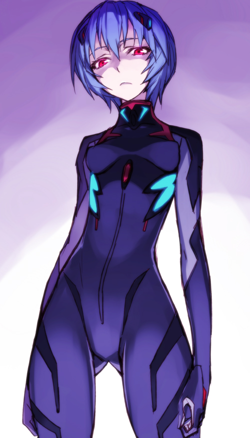 ayanami rei (neon genesis evangelion and 2 more) drawn by matsuryuu
