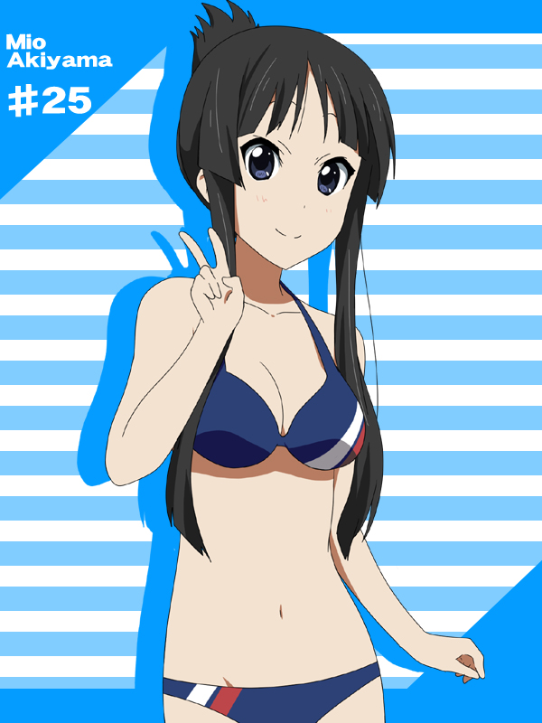 akiyama mio (k-on!) drawn by ikari_manatsu