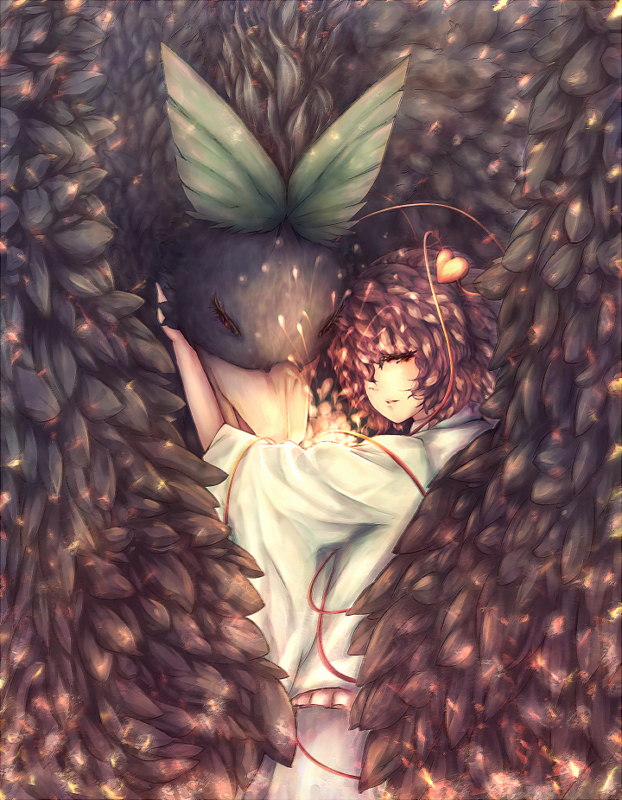 komeiji satori and reiuji utsuho (touhou) drawn by yoss_3
