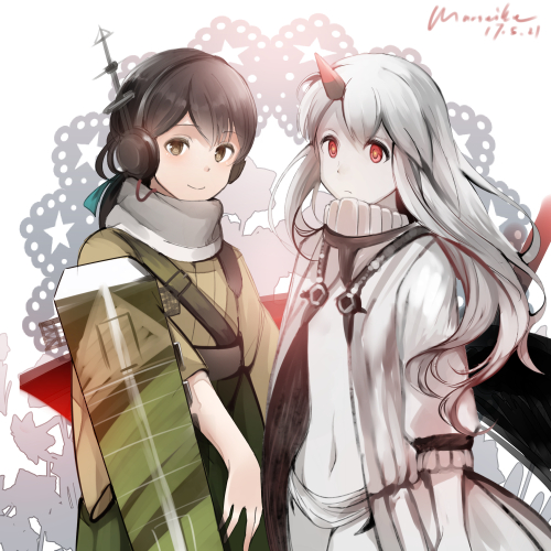 kasuga maru, taiyou, taiyou kai ni, and escort princess (kantai collection) drawn by kleinlight