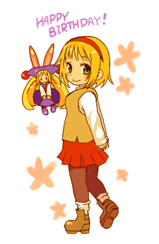 cornet espoir and kururu (marl kingdom and 1 more) drawn by tsuyuka_(sunny_spot)