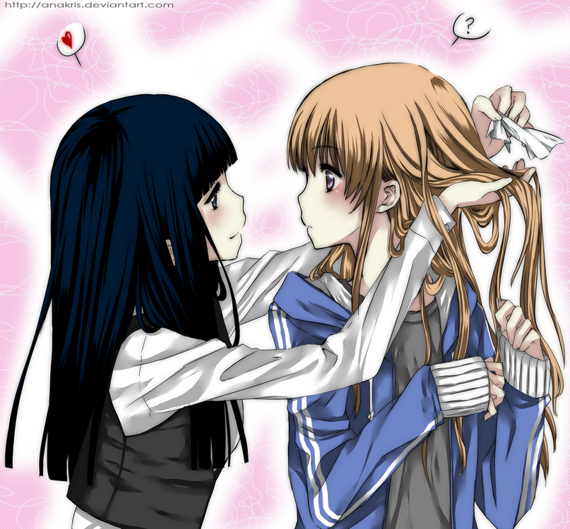 kotomi and haru (original) drawn by ana_c._sanchez