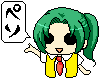 sonozaki mion (higurashi no naku koro ni) drawn by marugari-ita