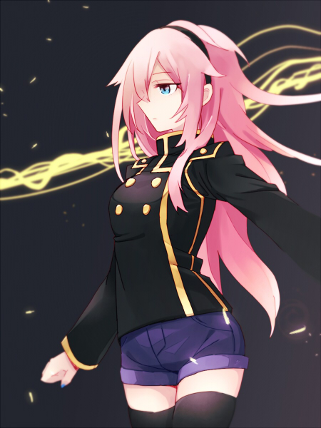 megurine luka (vocaloid and 1 more) drawn by redbear07