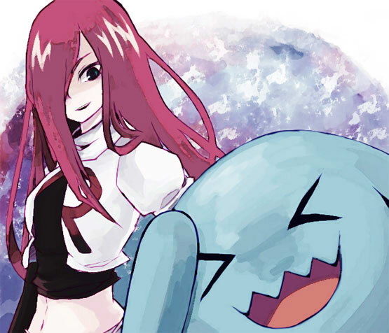 jessie and wobbuffet (pokemon and 1 more) drawn by benino