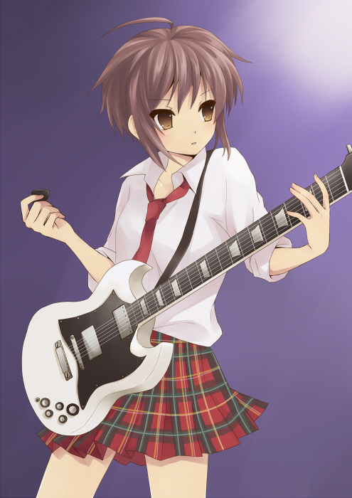 nagato yuki (suzumiya haruhi no yuuutsu) drawn by hijiki_(hijikini)