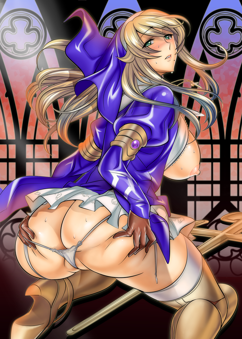 sigui (queen's blade and 1 more) drawn by myouga
