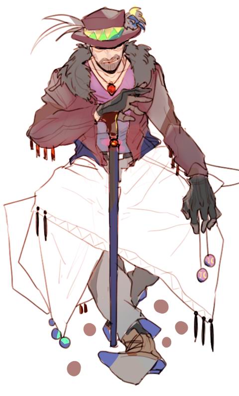joseph joestar (jojo no kimyou na bouken and 1 more) drawn by bika_bika