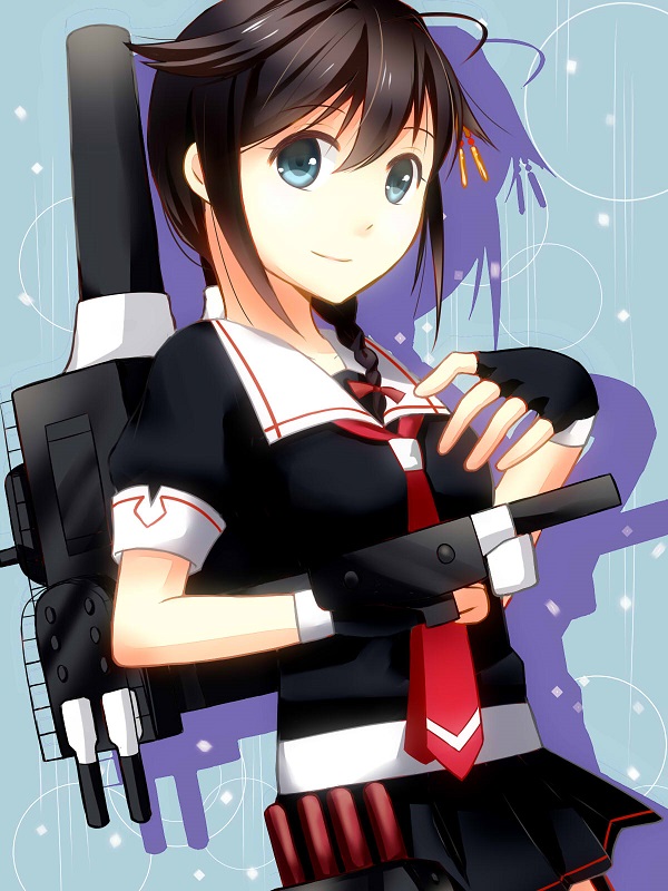 shigure and shigure kai ni (kantai collection) drawn by boodaa